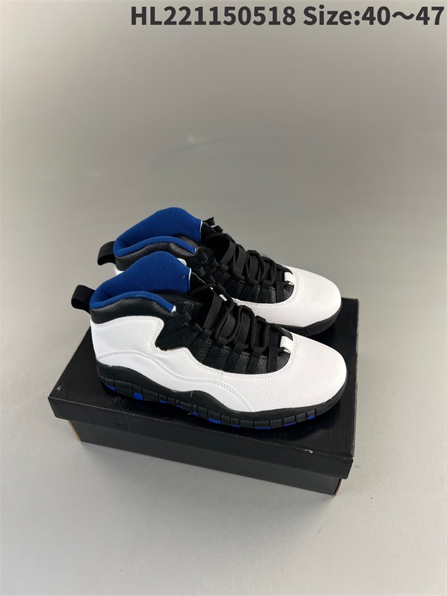 men air jordan 10 shoes 2023-5-28-003